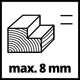 Электрорубанок Einhell TE-PL 18/82 Li - Solo (4345400) - изображение 9