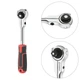 Рукоятка с храповым механизмом поворотная, 72 зуба 1/2", cr-v storm Intertool (ET-8009) - изображение 6