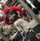 Кофта мужская спортивная худи Olimpia серая с красным XL - изображение 3