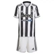 Футбольная форма Adidas Juventus 2021/22 Home Mini S (116 см) - изображение 1