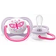Пустышка Philips AVENT Ultra Air I love... для девочек 0-6 мес. (SCF080/02) - изображение 3