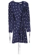 Платье H&M 32 Синий 0584969_горох_18 - изображение 1