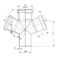 Крестовина Ostendorf 75x75x67° - изображение 2