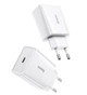 Сетевое зарядное устройство с входом Type-C BASEUS Speed Mini Quick Charger (1Type-C, PD/QC,20W, 3A). White - изображение 5
