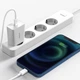 Сетевое зарядное устройство с входом Type-C BASEUS Speed Mini Quick Charger (1Type-C, PD/QC,20W, 3A). White - изображение 7