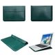 Чехол-конверт для MacBook 13.3" Case Fashion Leather Dark green - изображение 2