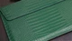 Чехол-конверт для MacBook 13.3" Case Fashion Leather Dark green - изображение 4