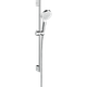 Душовий набір HANSGROHE Crometta 65 см 1Jet, White/Chrome (26533400) - зображення 1