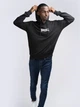 Худі чоловіче Lonsdale Beetham 117026-1000 M Чорне (4251522369960) - зображення 3
