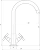 Смеситель-кран кухонный GLOBUS LUX SD4-203 - изображение 4