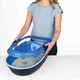 Туалет Trixie Berto Threepart для котов с ободом 39см × 22см × 59см синий (TX-40152) - изображение 8