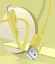 Кабель ColorWay USB - Apple Lightning (soft silicone) 2.4а 1 м Yellow (CW-CBUL043-Y) - изображение 6