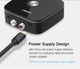 Bluetooth-адаптер Ugreen Беспроводной Bluetooth 5.0 аудио приемник 3.5 mm AUX и 2RCA (10399) черный - изображение 3