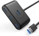 USB-хаб Ugreen hub 4 порту USB 3.0 1М Black (CR113) - зображення 1