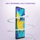 Кабель зарядный Ugreen Type-C 5A Huawei Supercharge 0.25 м White (US253) - изображение 5