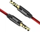Кабель аудио Baseus AUX Yiven M30 1M Red-Black (CAM30-B91) - изображение 4