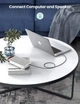 Кабель-аудио Ugreen 3.5 мм Hi-Fi профессиональный AUX 1 м Purple (AV171) - изображение 5