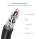 Кабель USB 3.0 Ugreen type A to USB 3.0 Ugreen type A 1M Black (US128) - изображение 7
