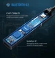 Bluetooth-адаптер Ugreen Беспроводной передатчик Bluetooth 5.0 TV оптический штекер (CM150) черный - изображение 5