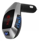 FM модулятор X5 Car Kit Bluetooth USB MicroSD MP3 модулятор, фм трансмиттер, блютуз модулятор для автомагнитолы, втомобильный FM модулятор, трансмиттер для авто с Bluetooth MP3 AUX передатчик X5 Черный - изображение 3