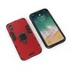 Чехол Ring case для Apple Iphone X бронированный бампер с кольцом красный - изображение 3