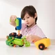 Конструктор Edu-Toys Трактор с шуруповертом 29 деталей разноцветный 30х30х20 см (701277) - изображение 5