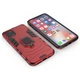 Чохол Ring case для Apple Iphone 11 Pro Max броньований бампер з кільцем червоний - зображення 4