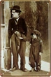 Металева табличка "Чарлі Чаплін "Малюк, 1921"" (ms-001838) - зображення 1