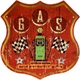 Металлическая табличка "Texaco GAS (Open 24 Hours)" (ms-001325) - изображение 1
