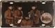 Металлическая табличка "The Mersey Beatles (Ludwig)" (ms-001075) - изображение 1