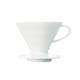 Пуровер Hario V60 White керамический на 1-4 чашки - изображение 1