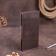Бумажник мужской из винтажной кожи Shvigel 16169 Коричневый - изображение 6
