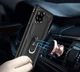 Чехол Shield для Samsung Galaxy M32 / M325 бампер противоударный с подставкой кольцом Black - изображение 2