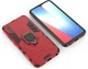 Чехол Iron Ring для Vivo Y91C бампер противоударный с подставкой Red - изображение 3