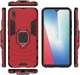 Чехол Iron Ring для Vivo Y91C бампер противоударный с подставкой Red - изображение 5
