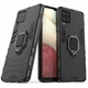 Чехол Iron Ring для Samsung Galaxy A12 2021 / A125 бампер противоударный с подставкой Black - изображение 1