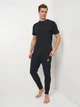 Футболка нательная мужская Enrico Coveri EA9300 5 (L) Черная (ROZ6400134520) - изображение 3