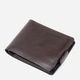 Портмоне кожаное Grande Pelle leather-11321 Коричневое - изображение 2