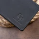 Портмоне кожаное Grande Pelle leather-11294 Черное - изображение 8
