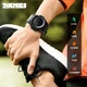 Оригинальные часы с компасом Skmei 1356 Compass Черные - изображение 9