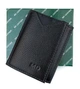 Компактный мужской кошелек из натуральной кожи MD Leather MD-610-A (JZ6717) черный - изображение 1