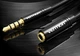 Кабель Vention Audio 3.5 мм 3 м Black Metal Type (BHBBI) (6922794740785) - изображение 2