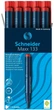 Набор маркеров перманентных Schneider Maxx 130 2-3 мм Красный 10 шт (S113002) - изображение 1