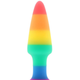 Анальная пробка Анальный стимулятор NS Novelties Colours Pleasure Plug F 9 цвет разноцветный (12516052000000000) - изображение 2