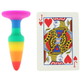 Анальная пробка Анальный стимулятор NS Novelties Colours Pleasure Plug F 9 цвет разноцветный (12516052000000000) - изображение 4