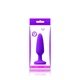 Анальный стимулятор NS Novelties Colours Pleasure Plug F 11,2 цвет фиолетовый (13264017000000000) - изображение 2