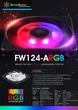 Вентилятор SilverStone Quiet Slim 120 мм ARGB (SST-FW124-ARGB) - зображення 11