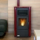 Пеллетная печь MBS Pellet 10 kW кремовая - изображение 6