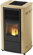 Пелетна піч MBS Pellet 8,5 kW бордо - зображення 1