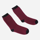 Термошкарпетки демісезонні DexShell Ultra Thin Crew BB Socks DS683BBM M Бордовий/Чорний (6954358983185) - зображення 2
